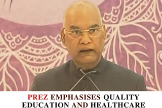 More needs to be done to ensure quality education, healthcare to all citizens: Kovind