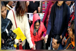 candle march from Raj Ghat to India Gate