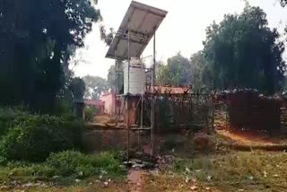 irregularity in construction of water tank at dumka