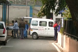 dead bodies kept in LNJP Hospital morchary over delhi fire