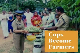 Cops become farmers: Kerala police harvest fresh vegetables for people