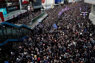 हांगकांग में विशाल रैली