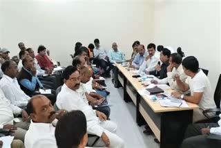 fdc chairmen prateep reddy review meeting  revienue and police officers