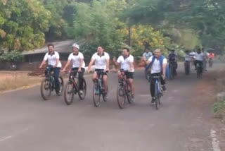 cycle rides rally in ranagiri many ratnagirikar participate