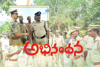 karimnagar cp kamalasan reddy visit to choppadandi police station