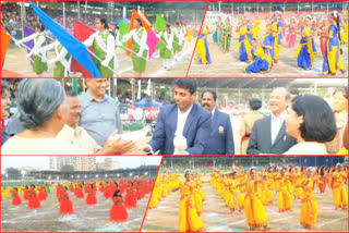 The convent school sports day celebrations gloriously at LB Stadium