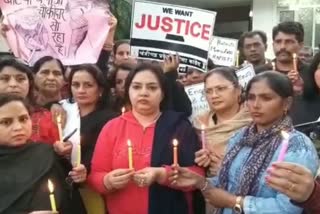 candle march for unnao rape victim