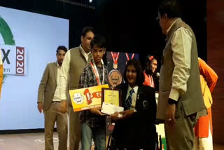 कोटा में टैलेंटेक्स का पुरस्कार वितरण समारोह,  Talentex prize distribution ceremony in Kota,  पद्मश्री अवार्डी दीपा मलिक,  Padmashree Awardee Deepa Malik