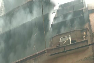 fire broken out in same building in Anaj Mandi delhi