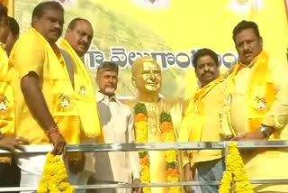 chandrababu tribute to NTR