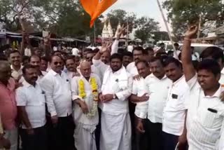 ಕೊಪ್ಪಳದಲ್ಲಿ ಬಿಜೆಪಿ ಸಂಭ್ರಮಾಚರಣೆ,bjp workers celebration in koppal