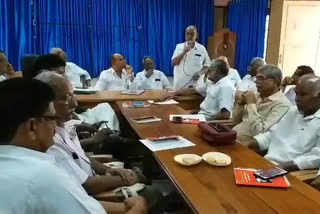 farmer associations Round table meeting at vijayawada preess club