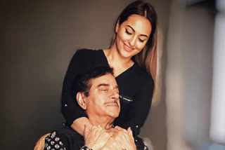 sonakshi sinha, sonakshi wish father birthday, sonakshi sinha news, sonakshi sinha updates