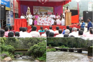 ഹൈറേഞ്ചിൽ റോഡ് വികസന വാർത്ത  കിഫ്ബി പദ്ധതി  ഇടുക്കി വാർത്ത  എം എം മണി വാർത്ത  സംസ്ഥാന വൈദ്യുതി വകുപ്പ് മന്ത്രി  KIFBI project news  Road development work for the High Range  Road development work in idukki  m.m mani