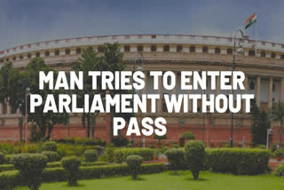 Person tries to enter Parliament without pass; handed over to Delhi police