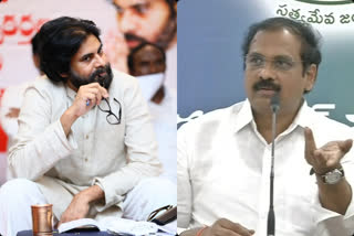 minister Kannababu has condemned Pawan's comments