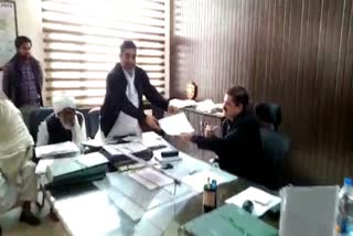 ftab Ahmed submitted memorandum to ADC