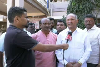 Former MLA VS Patil chit chat