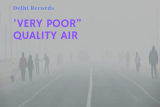 Represented Image-Delhi 'very poor' air quality