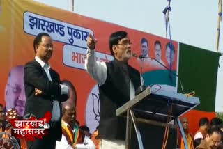 Ramkripal Yadav campaigned in Godda