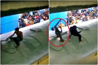 ವಿದ್ಯುತ್​ ತಂತಿ ಸ್ಪರ್ಶಿಸಿ ಯುವಕ ಸಾವು, suicide attempt by newly married couple in Nagpur railway station