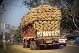 gps system will be attached to the paddy loaded trucks in chhattisgarh