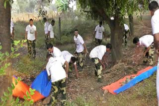 Border Security Force carried out cleanliness drive