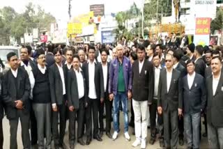 Advocates on the streets to kill the lawyer in ranchi