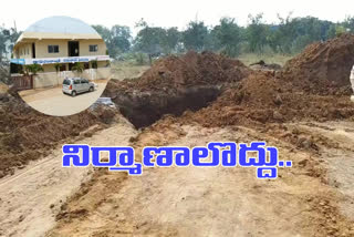 tsiic offices stoped temple construction in his lands in sangareddy