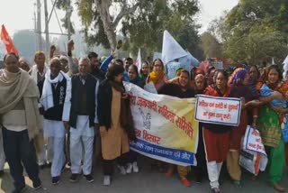 People's Women's Committee Protest in hisar