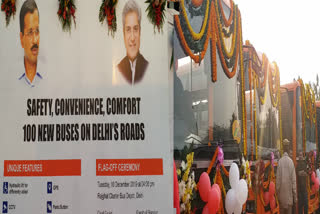 Kailash Gehlot flags off 100 new cluster buses, tender of electric buses continues