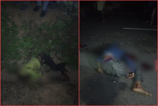 ಬಸ್​ - ಬೈಕ್ ನಡುವೆ ಡಿಕ್ಕಿ,  Bus and bike accident in shivamogga