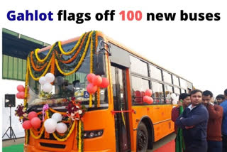 Kailash Gehlot flags off new cluster buses with modern facilities