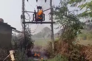 DP transformer caught fire