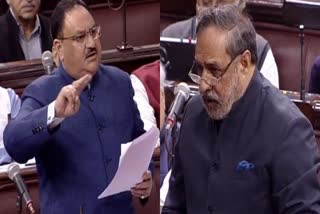 anand sharma vs jp nadda in rajyasabha