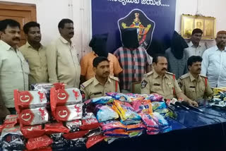 Four persons were arrested by the Nellore CCS police for illegally moving Gutka