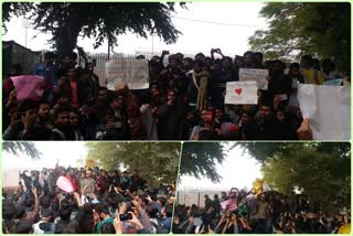 Students protest against Citizen Amendment Bill in Jamia