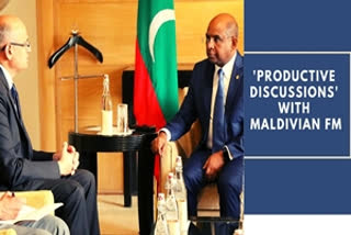 Foreign Secretary Gokhale holds talks with Maldivian Foreign Minister