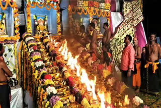 Ayyappa Swami Padipuja Mahotsavam at khammam