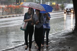 chandigarh temperature deceased after light rain