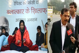 Delhi's lawyers supports DCW President Swati Maliwal's dharna