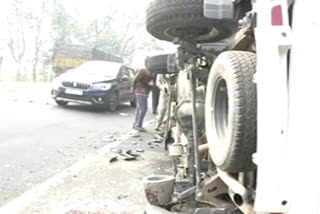 Bhawanigarh sunam road Accident  sangrur Accident  വ്യോമസേന ഉദ്യോഗസ്ഥര്‍ അപകടം