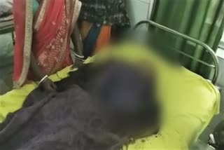 driver rammed a woman while backing the car in begusarai