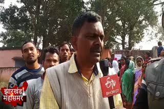 AJSU candidate Lombodar Mahato voted