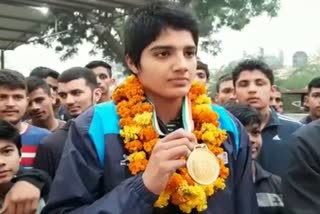 bhiwani boxer nupur won gold medal