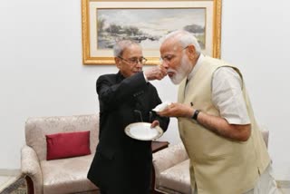 Pranab, Modi