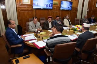 Himachal cabinet meeting held in Dharamshala