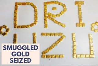 Hyd: 14 kg smuggled gold seized, two foreigners held