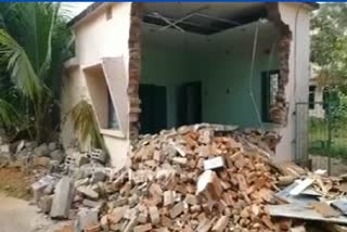 MLA quater demolished