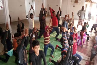 Yoga camp organized